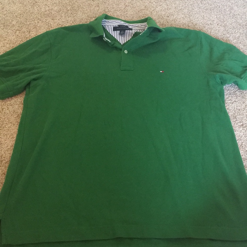 Tommy Hilfiger | Men’s Large Green Polo Shirt